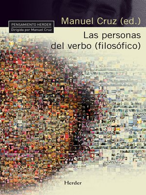 cover image of Las personas del verbo (filosofico)
